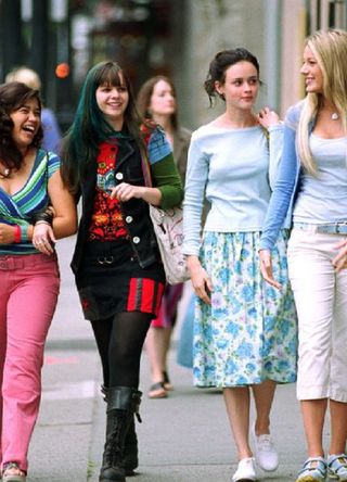 The friends from The Sisterhood of the Traveling Pants