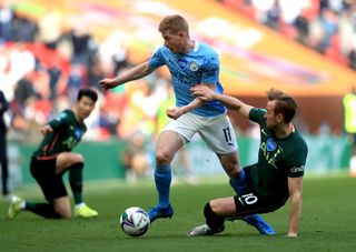 Harry Kane appreciates Kevin De Bruyne's talents