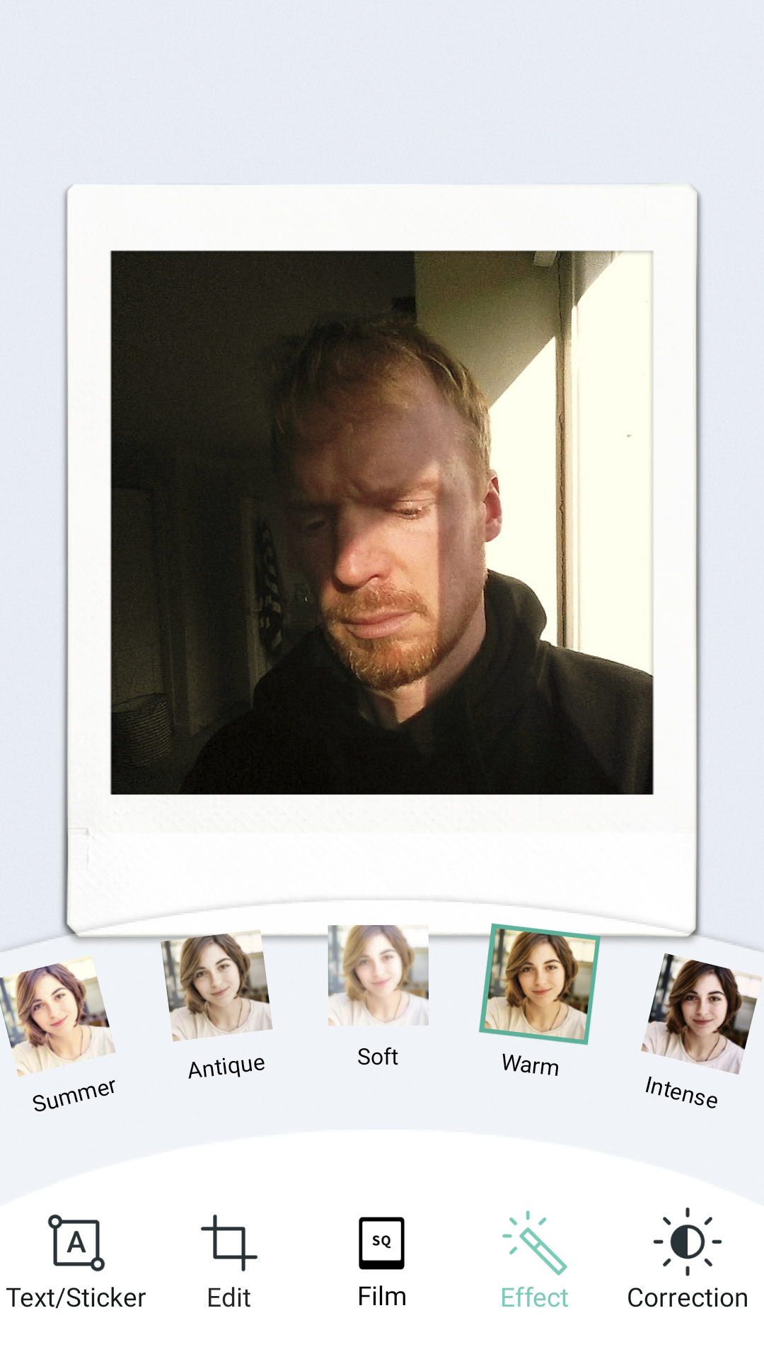 Fujifilm Instax Pall app photo filters