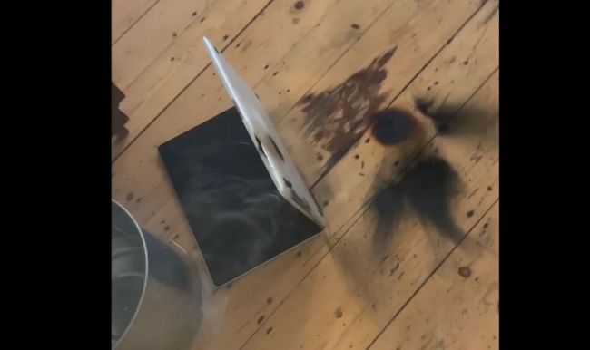 MacBook Pro Catches Fire While Allegedly Under 'Normal Use' | Laptop Mag