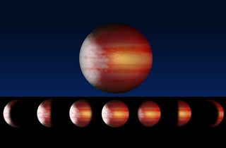 Artist's Rendering of an Exoplanet 