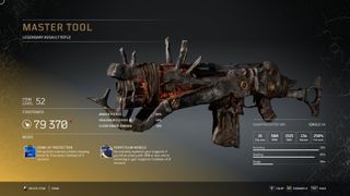 Outriders legendary weapons