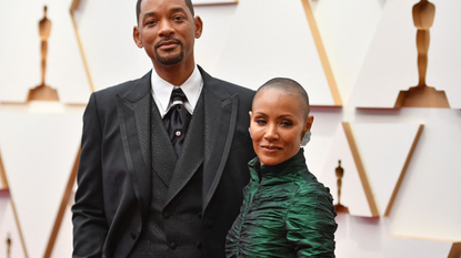 US actor Will Smith(L) and Jada Pinkett Smithattend the 94th Oscars at the Dolby Theatre in Hollywood, California on March 27, 2022.