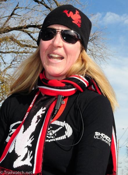 USGP race promoter Joan Hanscom always leads in the style category