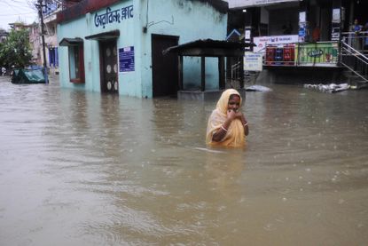 Flooding in Agartala, India