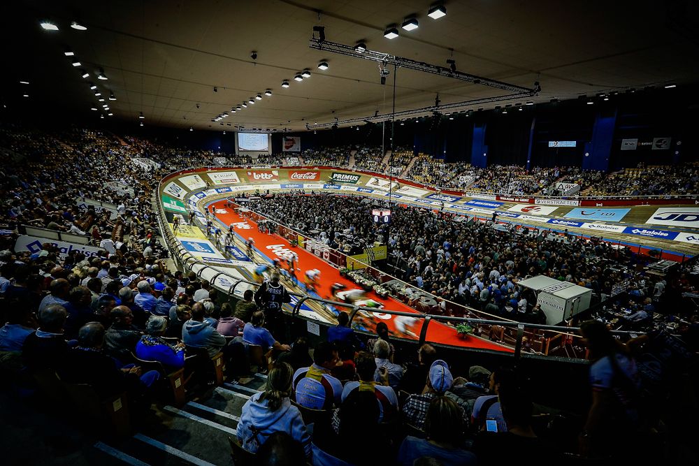 The scene at Het Kuipke for the Gent Six day