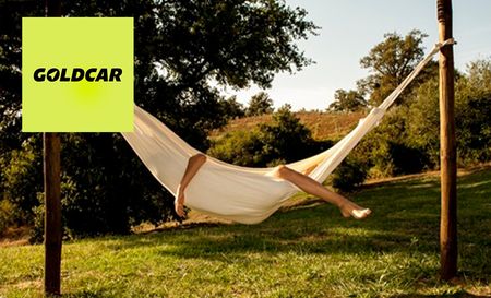 Woman sleeping in hammock