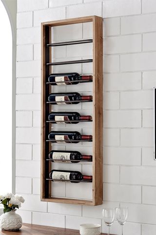 Wine storage: Image of Pier 1 ladder