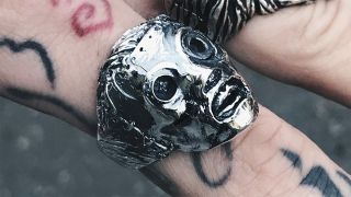 Slipknot - Corey Taylor silver ring