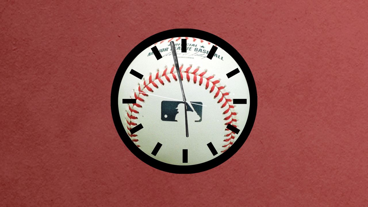 Baseball clock