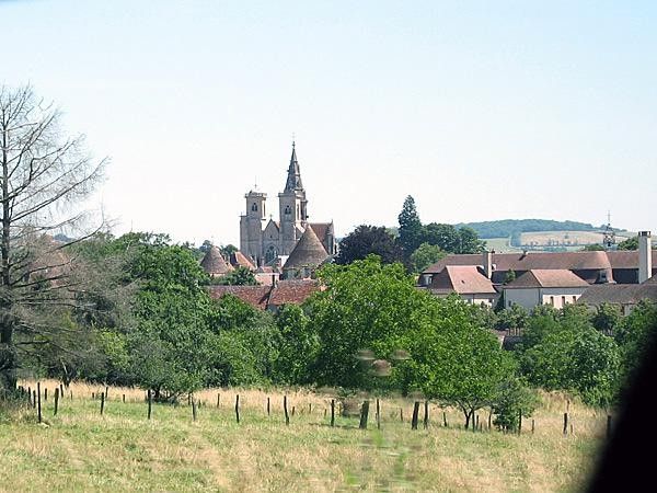 French village along the route