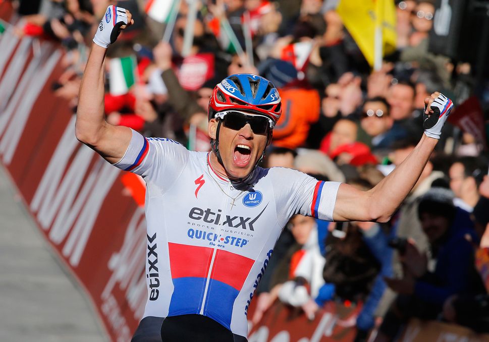 Zdenek Stybar (Etixx - Quick-Step) wis Strade Bianche
