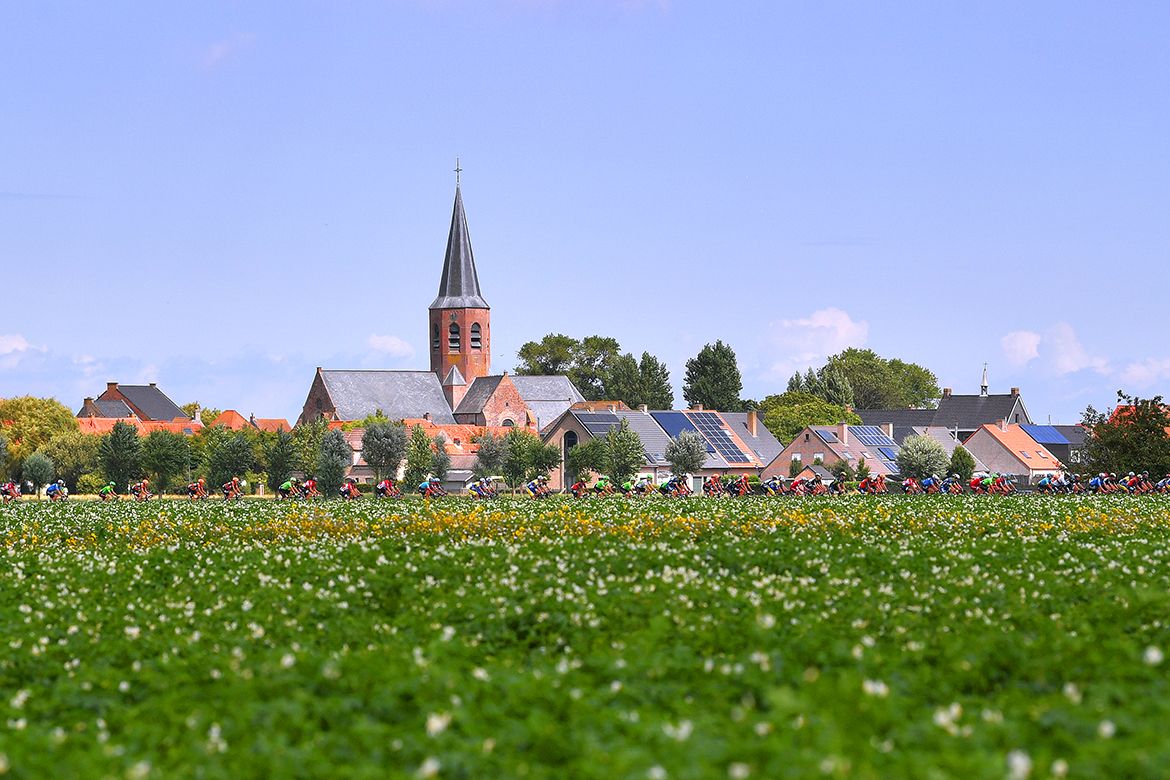 The peloton enjoyed a day out in Belgium today
