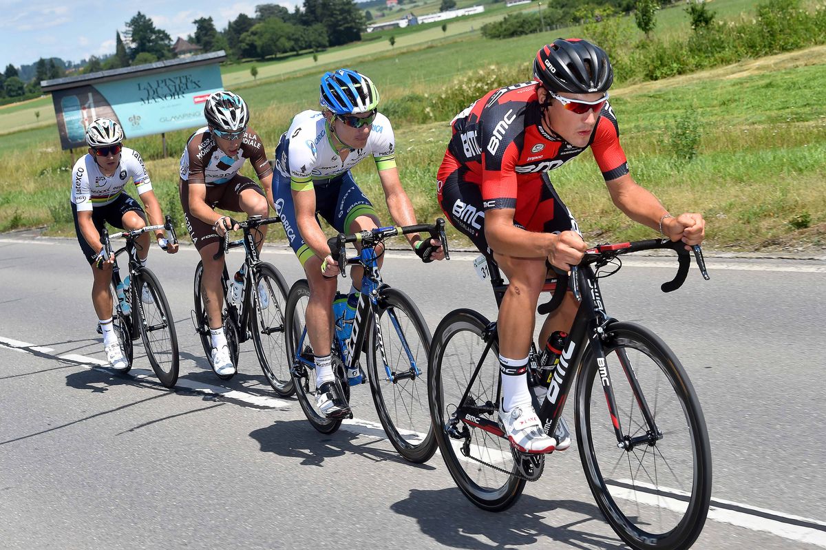 Sylvan Dillier (BMC) in the escape