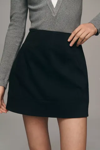 Anthropologie, Structured Mini Skirt