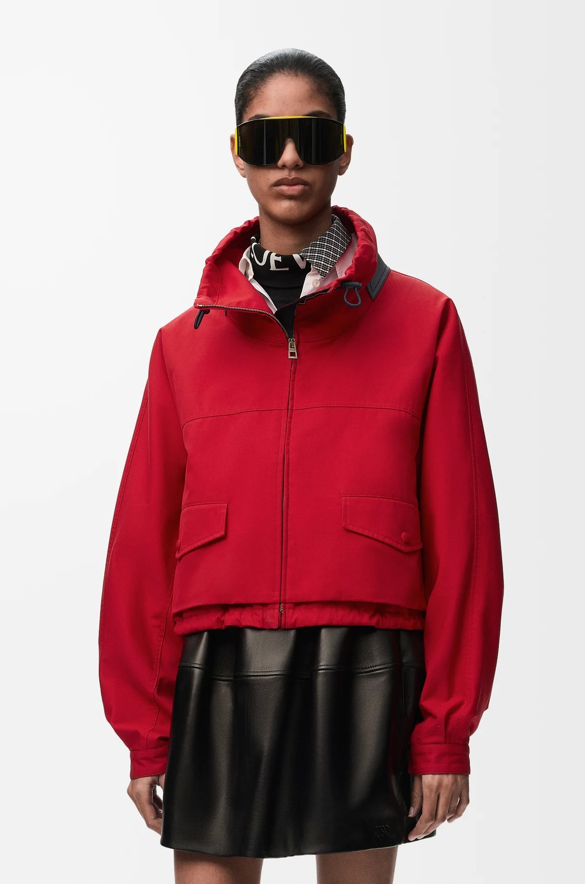 Loewe, Jacket in Cotton and Silk