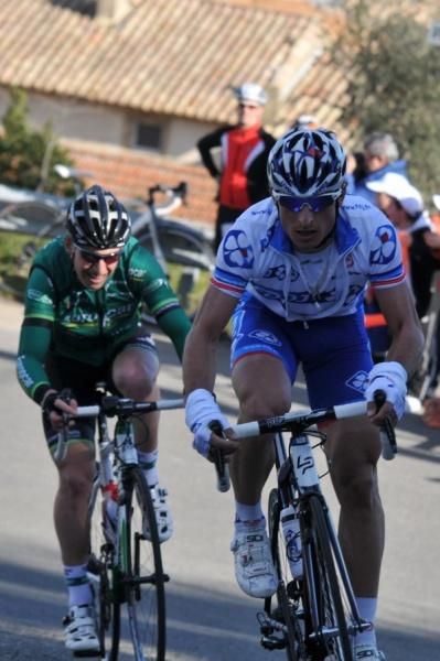 Pierrick Fedrigo (FDJ) goes on the attack