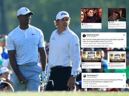 How Social Media Reacted To The Tiger Vs Mickelson Announcement