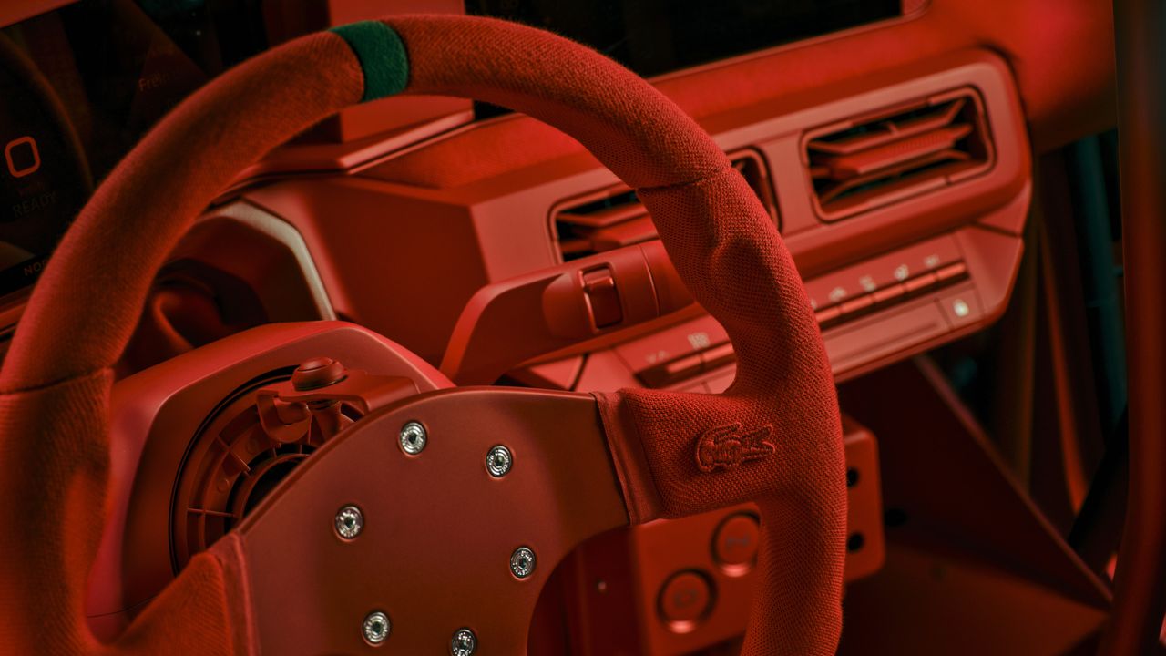 Interior details, Beware of the Crocodile - Alpine Lacoste A290 Rallye