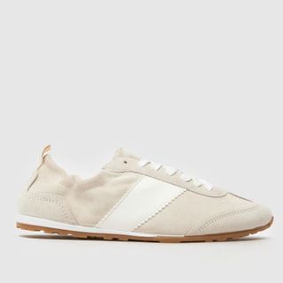 Schuh Meredith Slim Sole Trainers in Beige