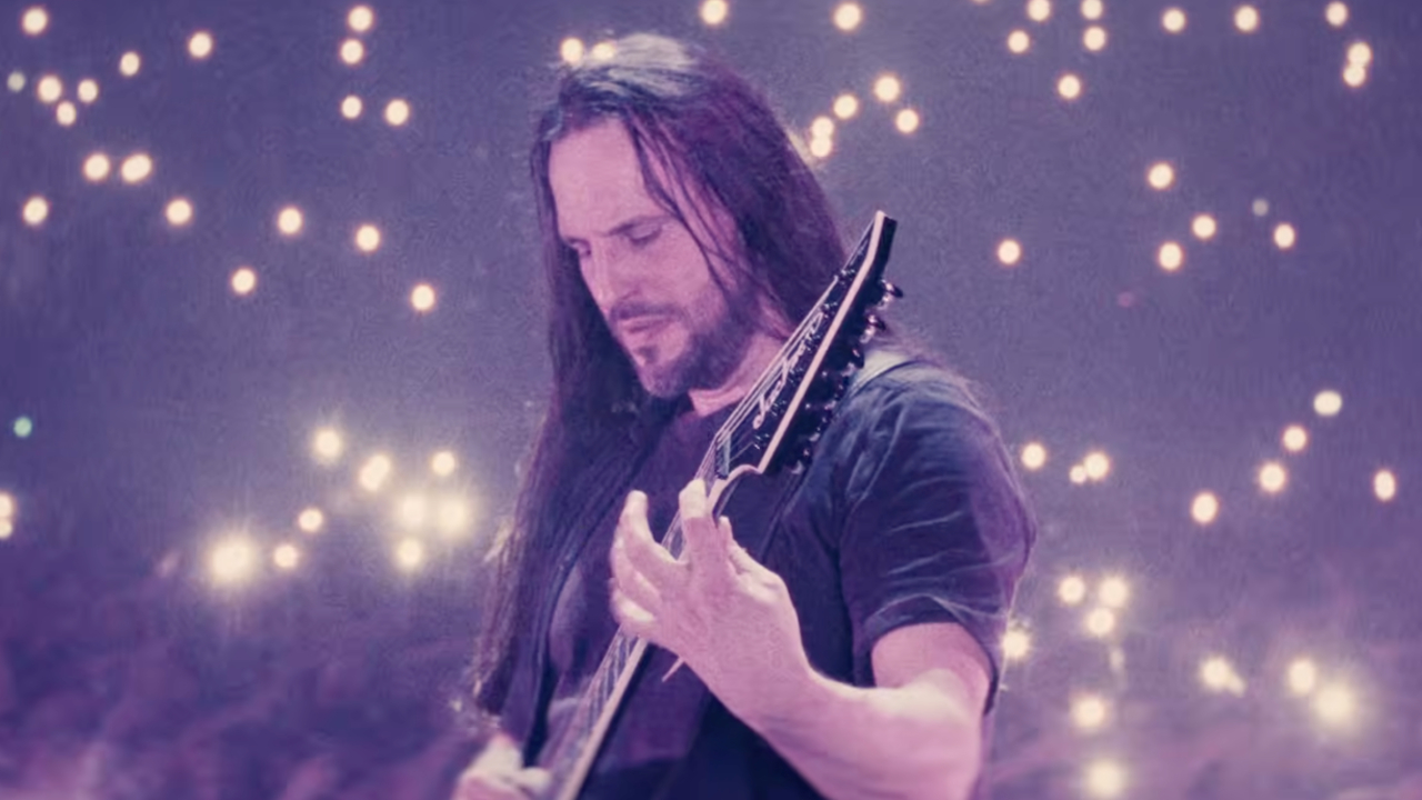 Christian Andreu of Gojira performing live