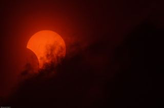 Hybrid Solar Eclipse of Nov. 3, 2013, Seen in Egypt