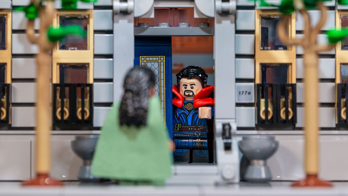 The Sanctum Sanctorum's front door.