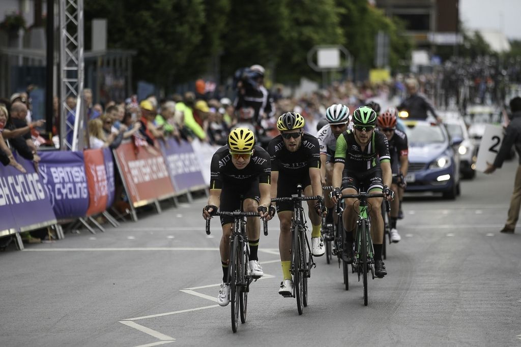 The JLT-Condor team driving the bunch