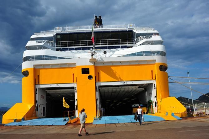 The 2013 press centre is on a boat this year