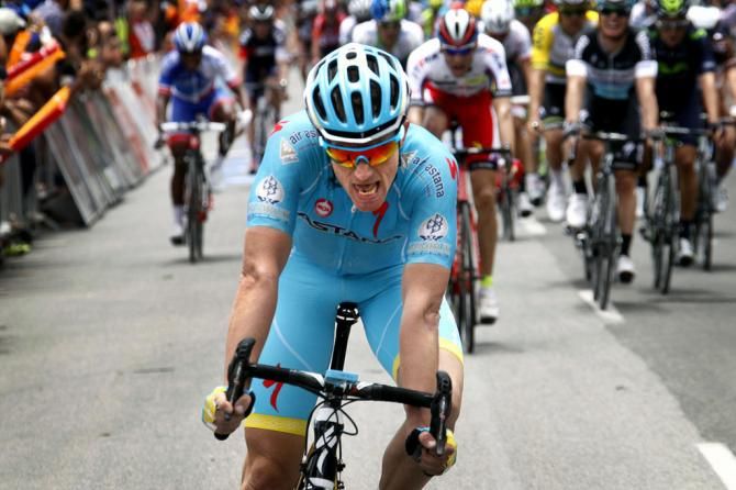 Lieuwe Westra (Astana) finished second today
