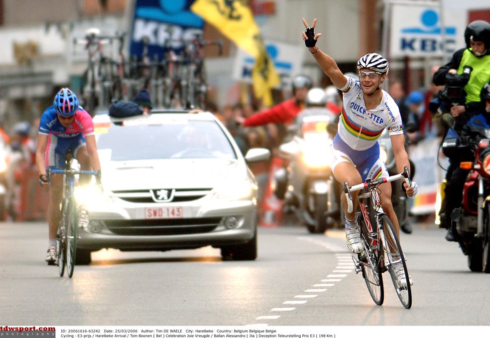 A third consecutive E3 Prijs Vlaanderen in 2006 for Boonen