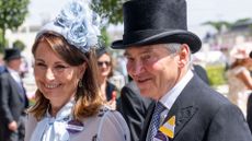 Carole Middleton and Michael Middleton