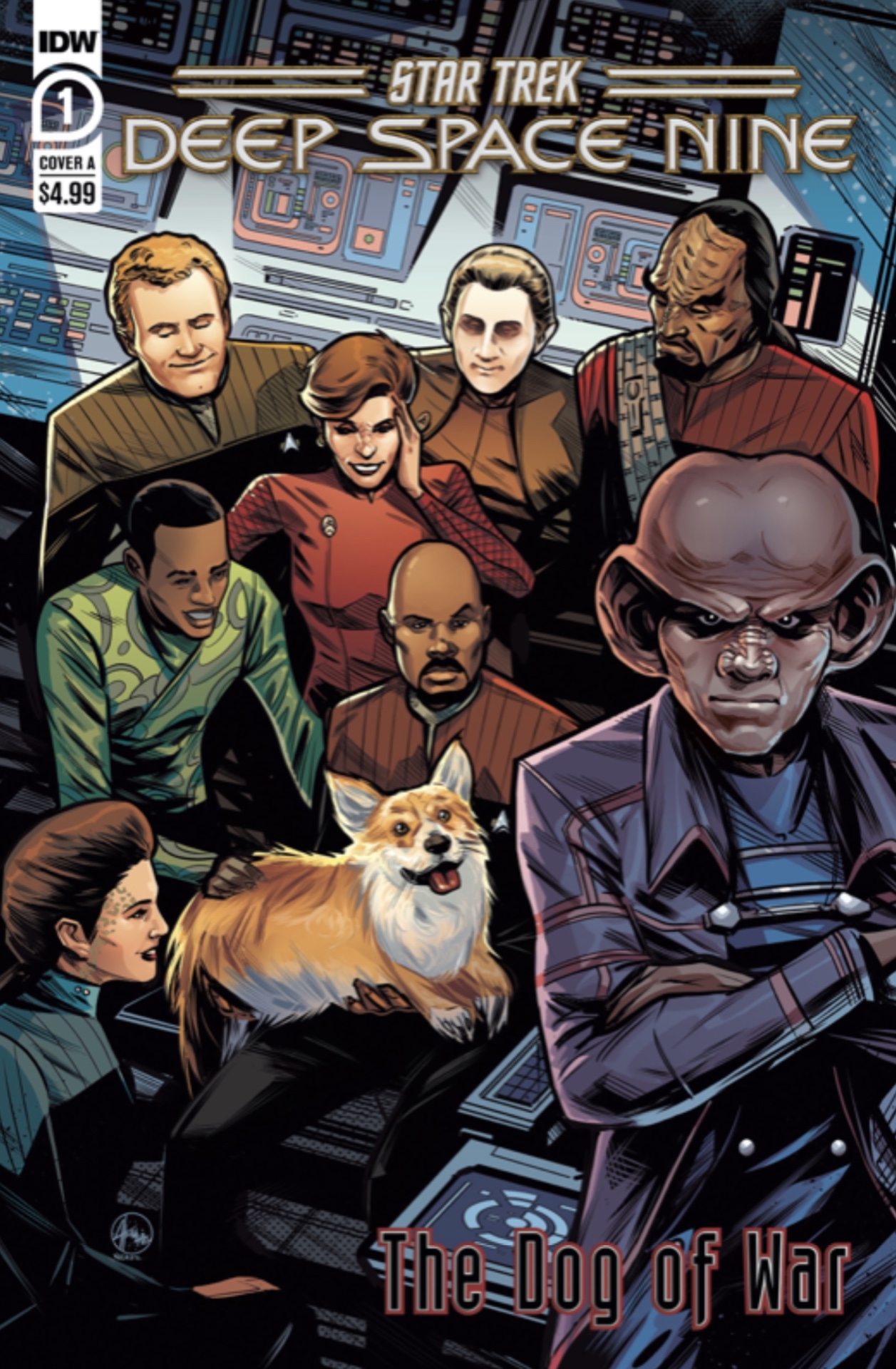 Star Trek: Deep Space Nine - The Dog of War #1 cover