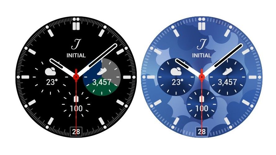 Wear OS 3.5 and One UI Watch 4.5 UI changes