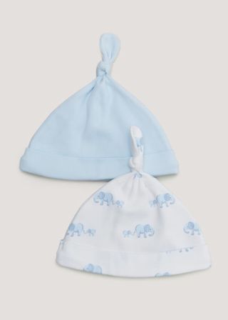 Blue Baby Hats from Matalan's £5 and under baby sale