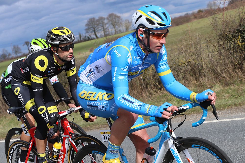 Sven Erik Bystrom (UAE Team Emirates) powers the late breakaway during stage 3 at Paris_nice
