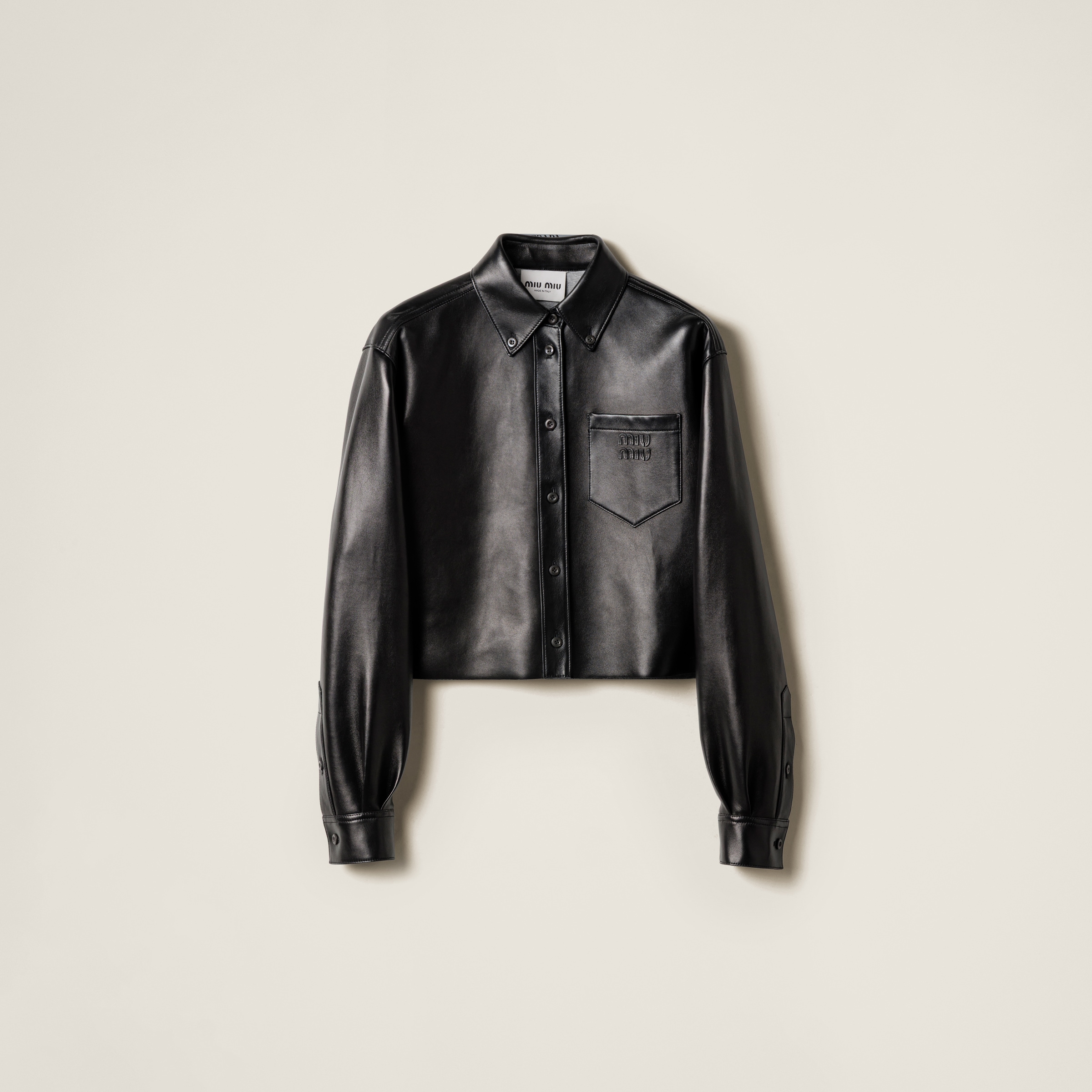 Plongé Nappa Leather Shirt