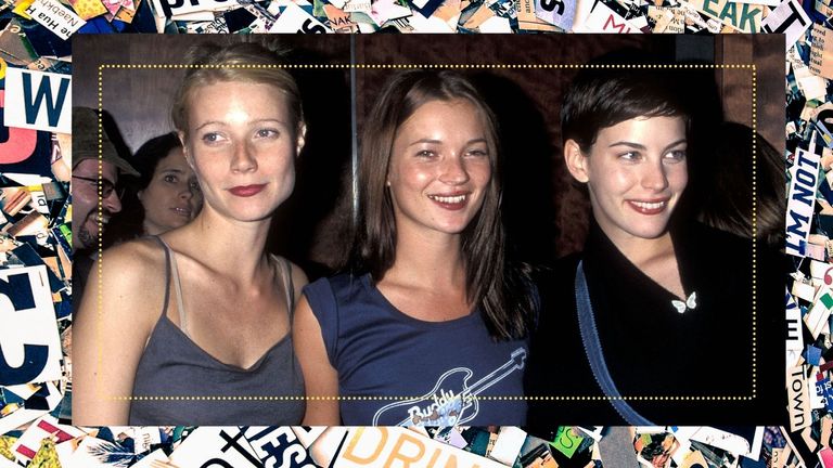 90s makeup main collage of gwyneth paltrow kate moss and liv tyler