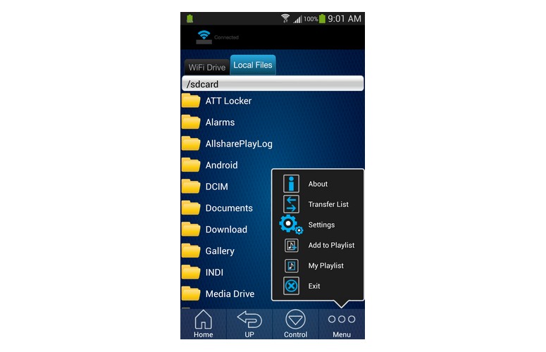 Patriot Aero Homescreen 1