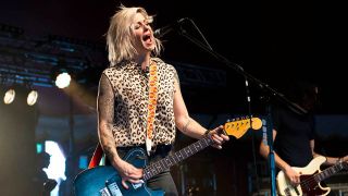 Brody Dalle performing live