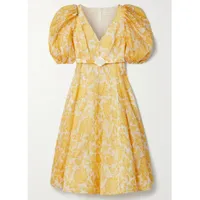 Postcard belted floral-print linen and silk-blend midi dress - £1,350 at Zimmermann