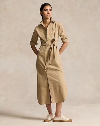 & Other Stories + Belted Maxi Shirt Dress