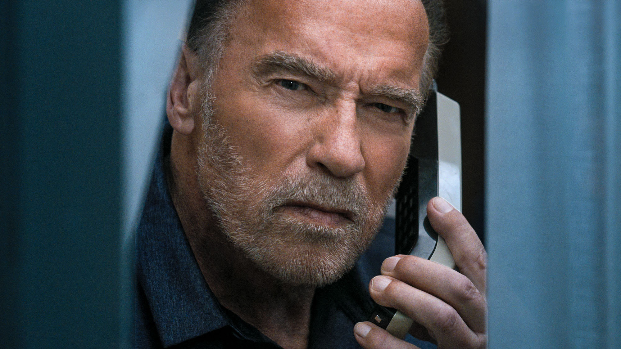 Arnold Schwarzenegger as Luke Brunner in episode 206 of &quot;Fubar.&quot;