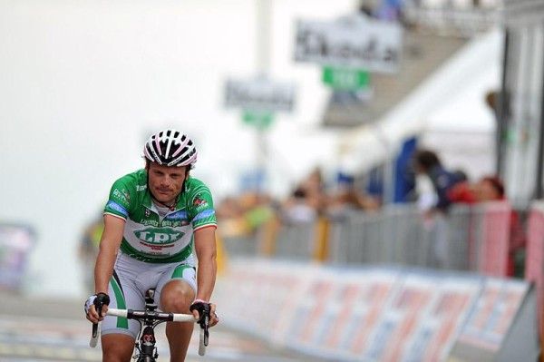 Danilo Di Luca narrowly missed out on winning two consecutive stages.