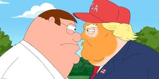 family guy peter vs trump