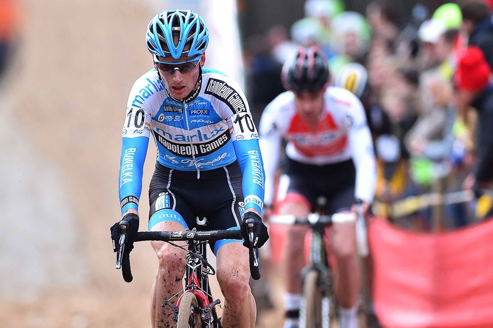Kevin Pauwels on course during the 2016 Belgian championships