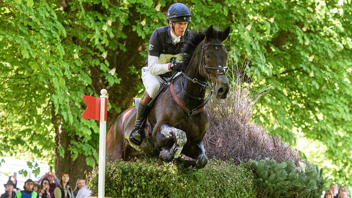 William Fox-Pitt: Brazilian team trainer &amp;ndash; William is pictured at Badminton 2022
