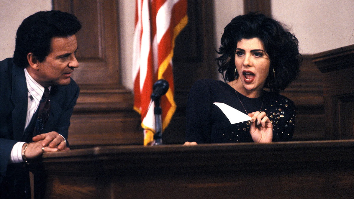 Marisa Tomei and Joe Pesci in My Cousin Vinny