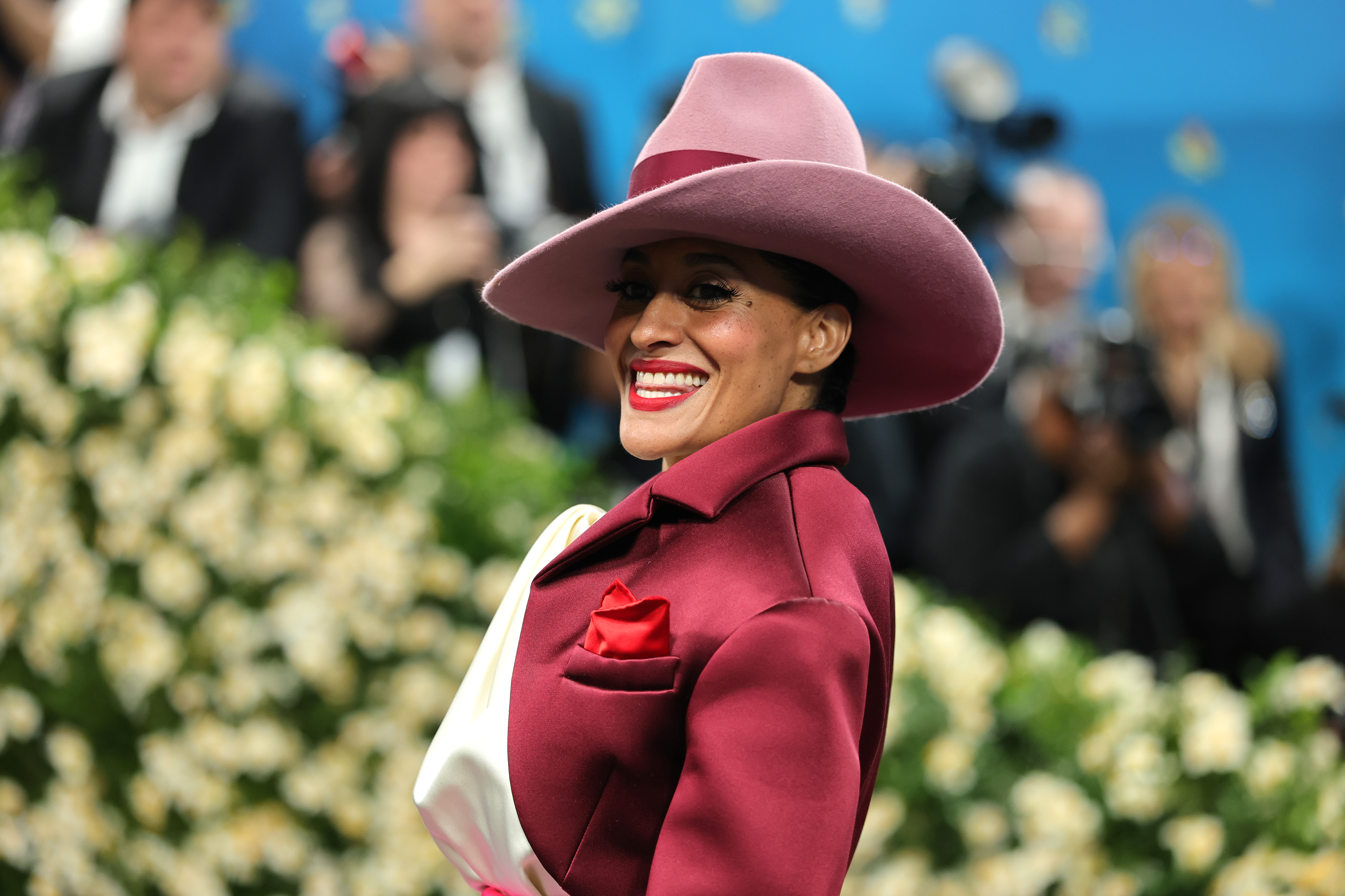 Tracee Ellis Ross attends the 2025 Met Gala
