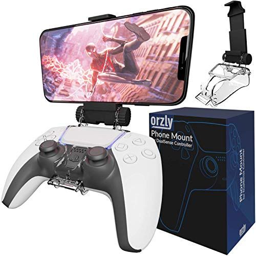 Orzly mobile gaming clip for DualSense